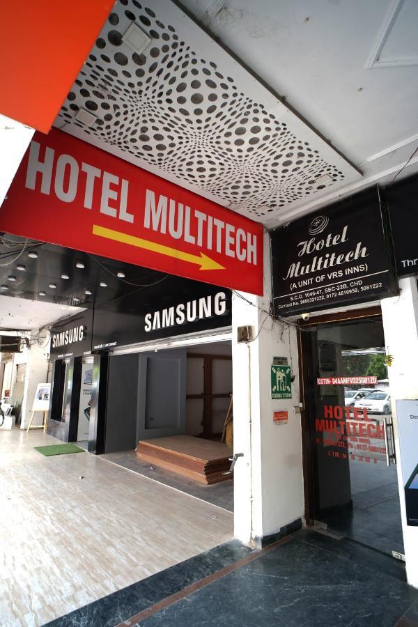 Hotel Multitech Premium Chandīgarh Exteriör bild